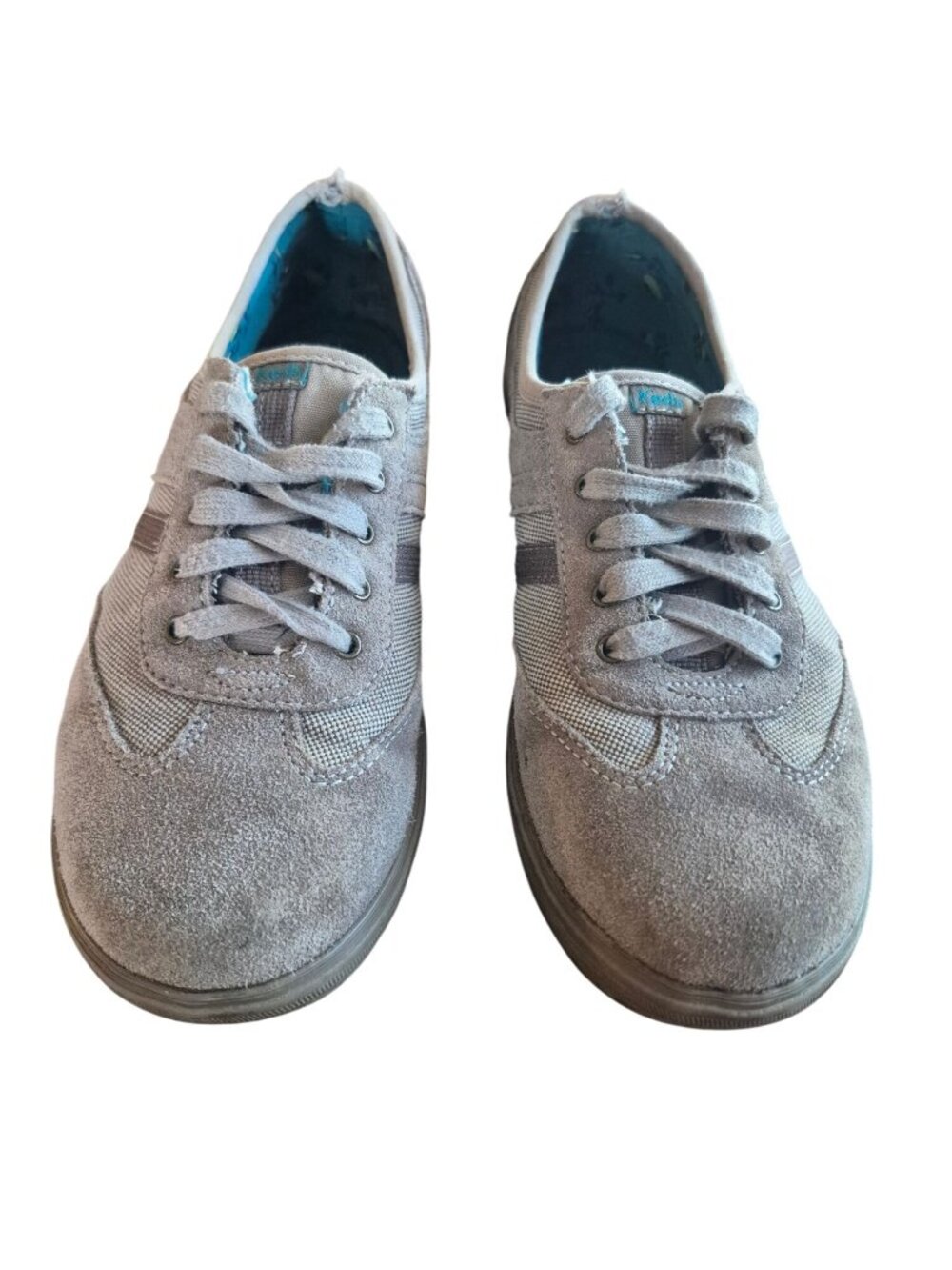 Keds Champion Beige Suede & Canvas Sneakers Size 7.5